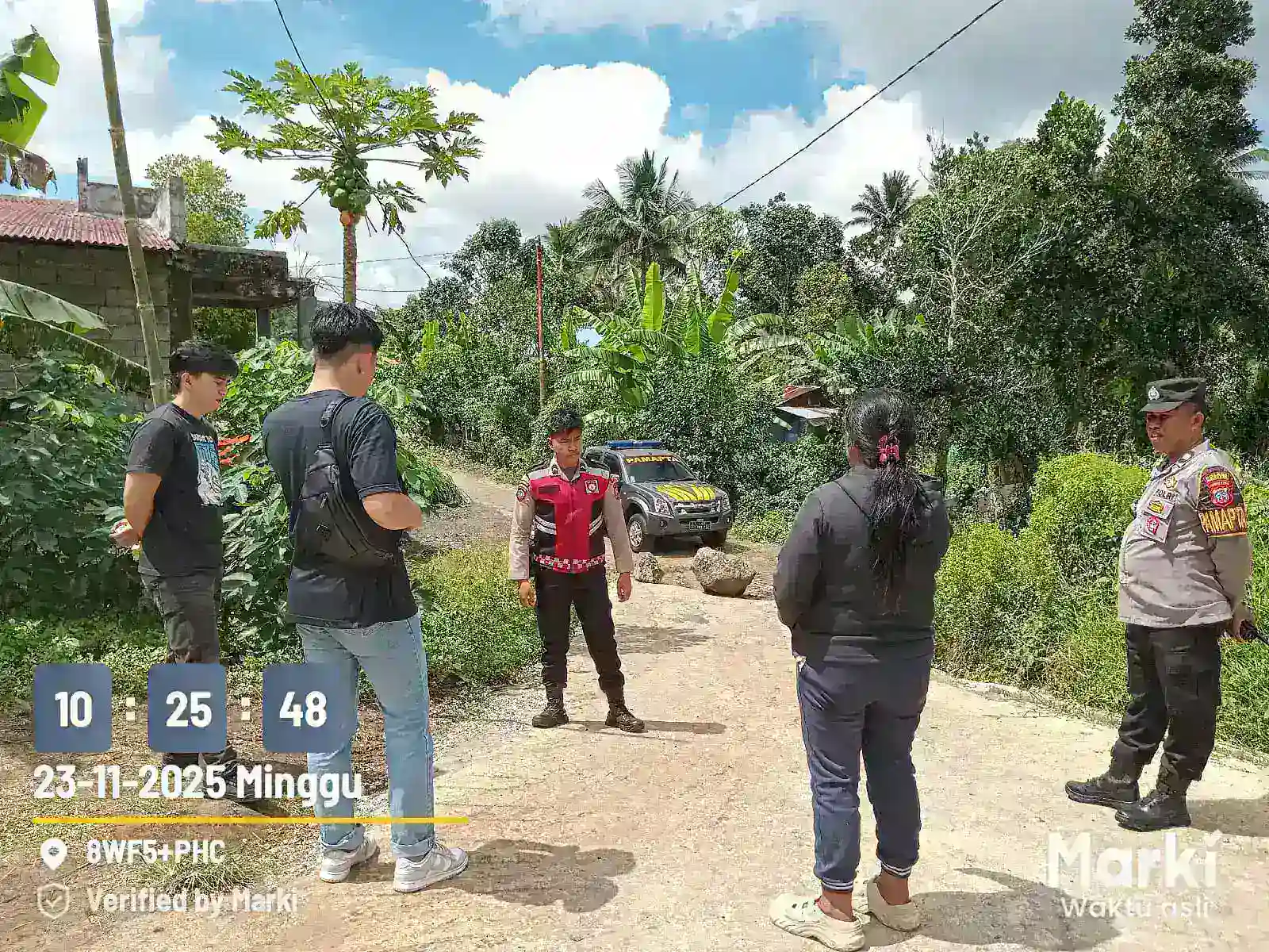 Respons Cepat Polres Minahasa: Penutupan Jalan di Kembuan 1 Berhasil Ditangani Tanpa Kericuhan